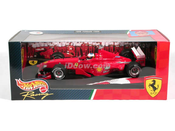 1999 Ferrari Formula One F1 F399 #3 Michael Schumacher diecast model car 1:18 scale die cast by Hot Wheels
