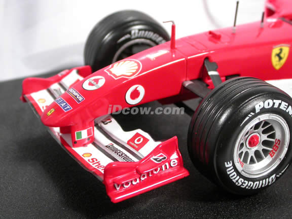 2004 Ferrari Formula One F1 #1 Michael Schumacher diecast model car 1:18 scale die cast by Hot Wheels