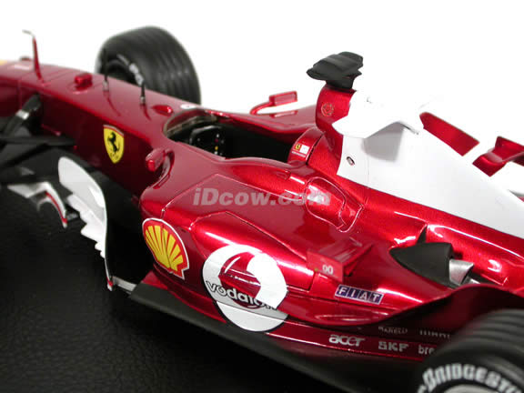 2004 Ferrari Formula One F1 #1 Michael Schumacher diecast model race car 1:18 die cast by Hot Wheels - 7 time World Champion