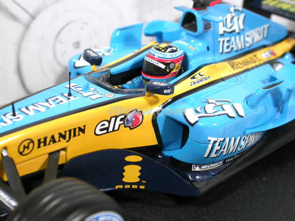 2005 Renault Formula One F1 R25 #5 Fernando Alonso diecast model car 1:18 scale die cast by Hot Wheels