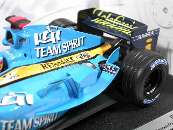 2005 Renault Formula One F1 R25 #5 Fernando Alonso diecast model car 1:18 scale die cast by Hot Wheels