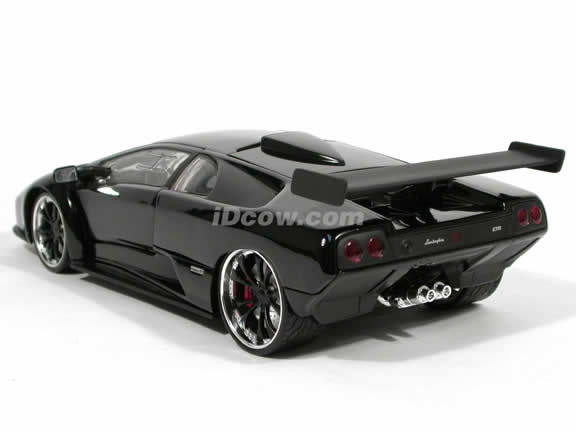 2000 Lamborghini Diablo GTR 310 Motoring diecast model car 1:18 scale diecast by Hot Wheels - Black
