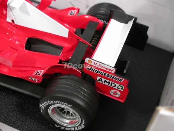 2005 Ferrari Formula One F1 #1 Michael Schumacher diecast model race car 1:18 die cast by Hot Wheels - G9727