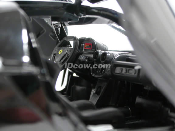 2006 Ferrari FXX Enzo diecast model car 1:18 scale die cast by Hot Wheels - Black J2864