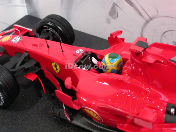 2007 Ferrari Formula One F1 #5 Felipe Massa diecast model race car 1:18 die cast by Hot Wheels - K6630