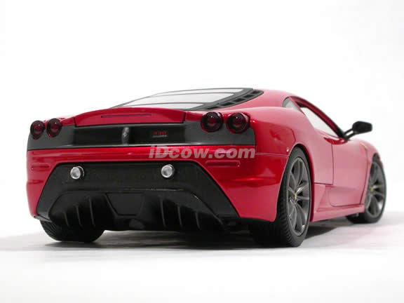 2008 Ferrari 430 Scuderia diecast model car 1:18 scale die cast by Hot Wheels - Red
