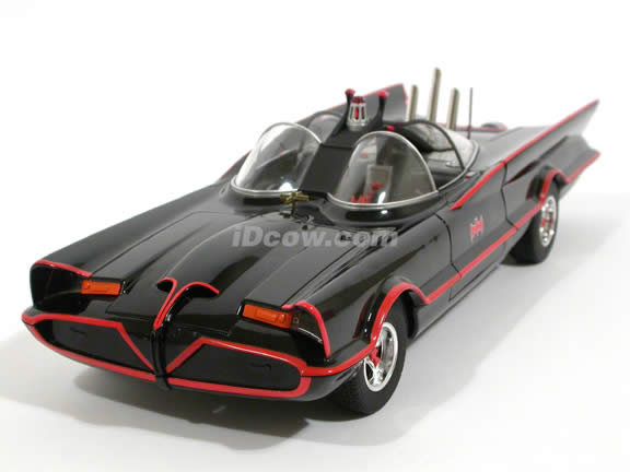 1966 Batmobile diecast model car 1:18 scale TV Series by Hot Wheels - L2090