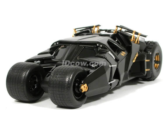 2008 The Dark Knight Batmobile diecast model car 1:18 scale die cast by Hot Wheels - N2480