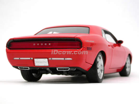 2008 Dodge Challenger diecast model car 1:18 scale die cast by Highway 61 - Orange