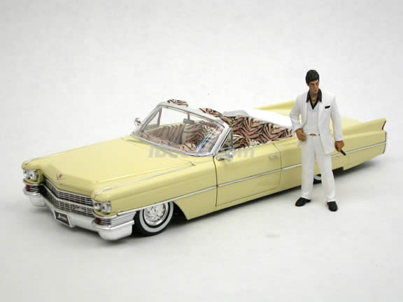 1963 Cadillac Series 62 Scarface diecast model car 1:18 scale die 