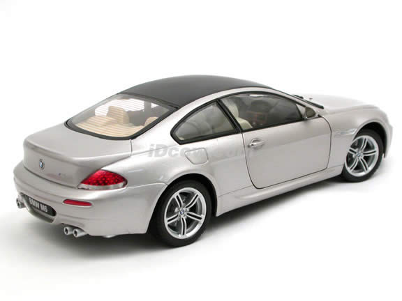 2006 BMW M6 diecast model car 1:18 scale die cast by Jadi - Diamond Metallic 98101