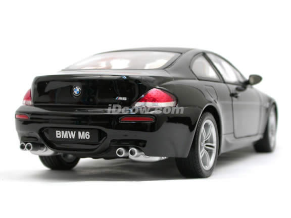 2006 BMW M6 diecast model car 1:18 scale die cast by Jadi - Black 98102