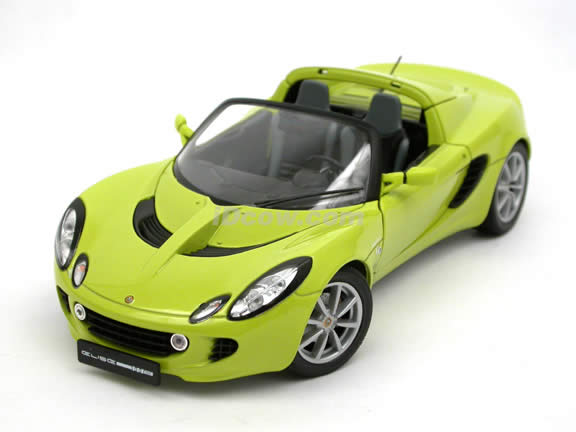 2002 Lotus Elise diecast model car 1:18 scale die cast from Jadi - Green