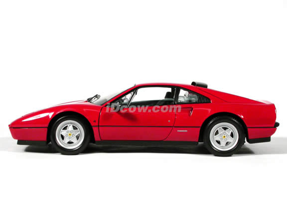 1988 Ferrari 328 GTB diecast model car 1:18 scale die cast from Kyosho - Red
