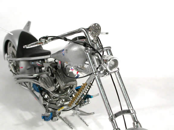 Orange County Choppers Jet Bike Diecast Motorcycle Model 1:10 scale die cast from ERTL (American Choppers)