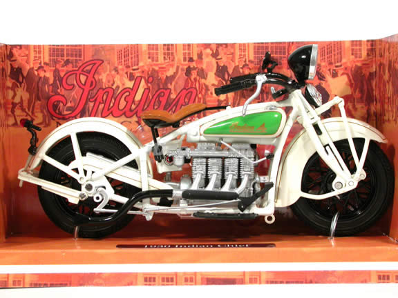 1930 Indian Chief Diecast Motorcycle Model 1:12 scale die cast from NewRay
