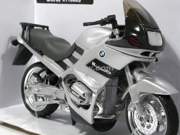 2000 BMW R1100RS Diecast Motorcycle Model 1:12 scale die cast from NewRay - Silver