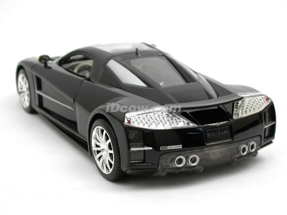 2005 Chrysler ME FOUR TWELVE Concept diecast model car 1:18 scale die cast by Motor Max - Gloss Black 73138