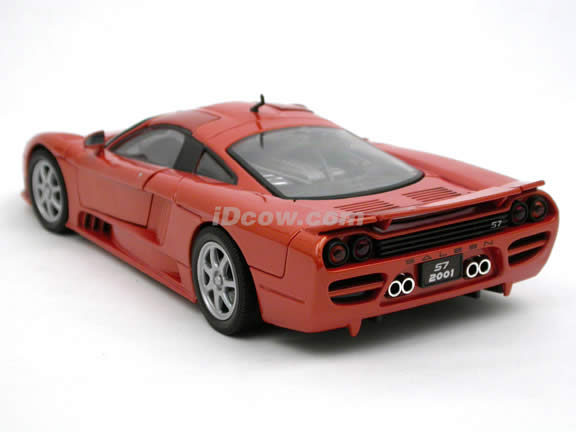 2001 Saleen S7 diecast model car 1:18 scale die cast by Motor Max - Copper