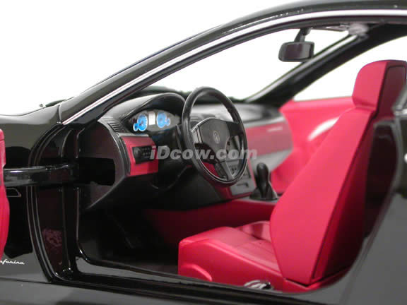 2008 Maserati Gran Turismo diecast model car 1:18 scale die cast by Mondo Motors - Black 500413