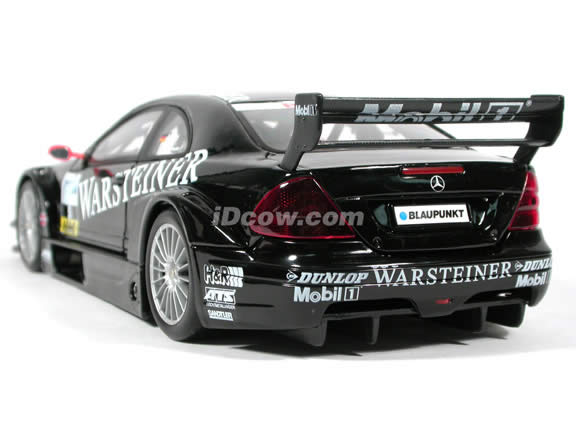 2002 Mercedes Benz CLK diecast model car 1:18 scale DTM Warsteiner AMG #5 by Maisto