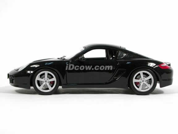 2006 Porsche Cayman S diecast model car 1:18 scale die cast by Maisto - Black 31122