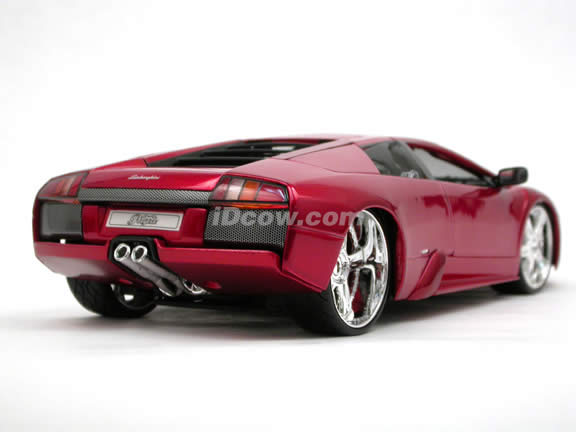 2005 Lamborghini Murcielago Coupe diecast model car 1:18 scale die cast by Maisto Playerz - Metallic Red 31053