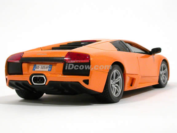 2007 Lamborghini Murcielago LP640 diecast model car 1:18 scale die cast by Maisto - Orange 31148