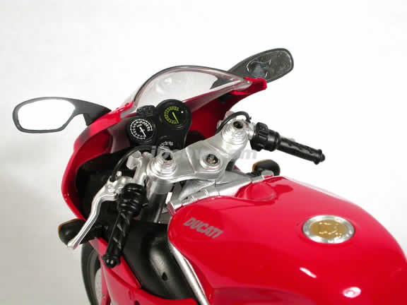 Ducati 998 Model Diecast Motorcycle 1:6 die cast by NewRay - Red