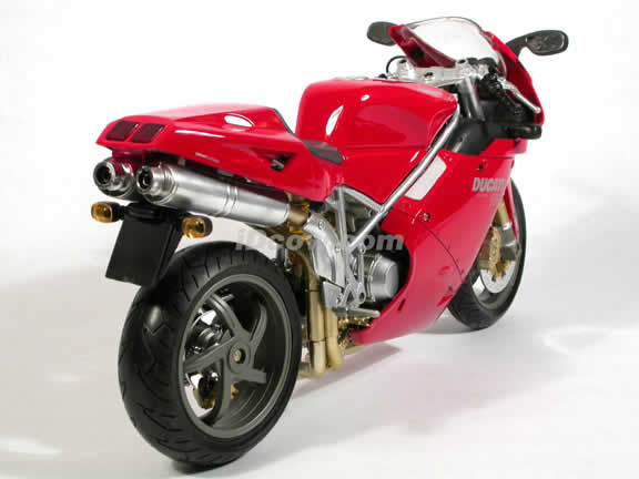 Ducati 998 Model Diecast Motorcycle 1:6 die cast by NewRay - Red
