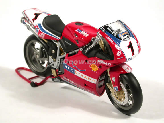 Ducati 998 Troy Bayliss #1 Superbike diecast motorcycle 1:12 scale die cast by NewRay