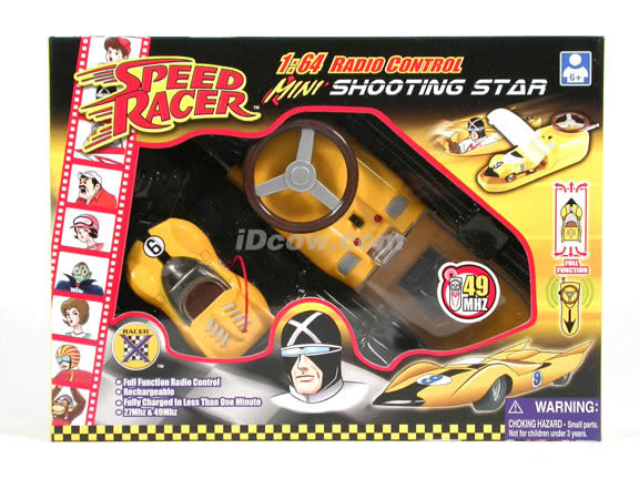 Mini RC Speed Racer Shooting Star 1:64 Scale