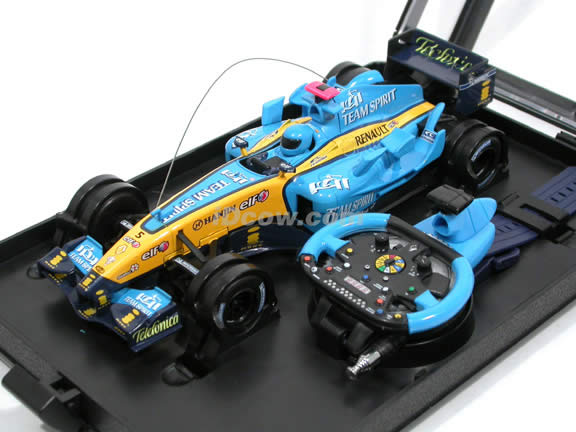 2005 RC Renault Formula One F1 R25 #5 Fernando Alonso RC model car 1:24 scale by NewRay - 89836A