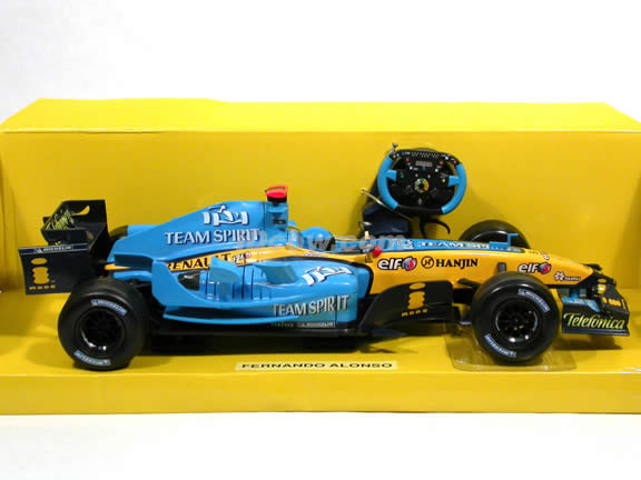2005 RC Renault Formula One F1 R25 #5 Fernando Alonso RC model car 1:12 scale by NewRay - 89923A