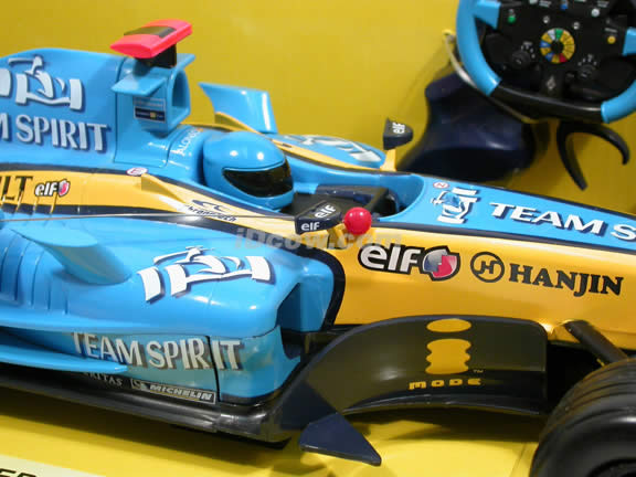 2005 RC Renault Formula One F1 R25 #5 Fernando Alonso RC model car 1:12 scale by NewRay - 89923A