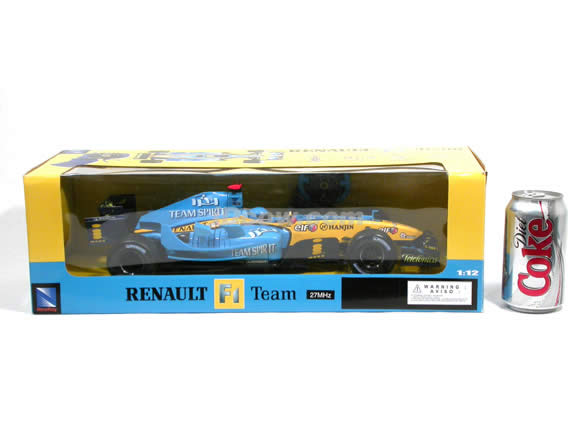 2005 RC Renault Formula One F1 R25 #5 Fernando Alonso RC model car 1:12 scale by NewRay - 89923A