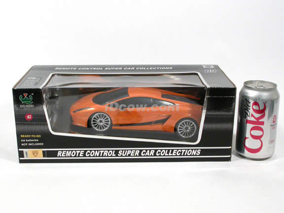 2007 RC Lamborghini Gallardo Superleggera model car 1:18 scale by XQ Toys - Orange