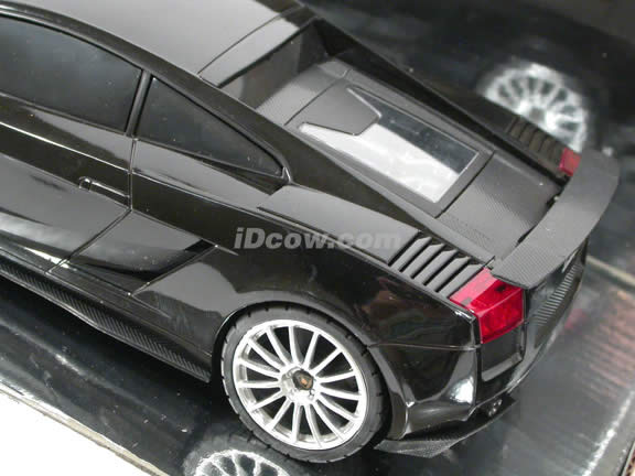 2007 RC Lamborghini Gallardo Superleggera model car 1:18 scale by XQ Toys - Black