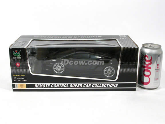 2007 RC Lamborghini Gallardo Superleggera model car 1:18 scale by XQ Toys - Black