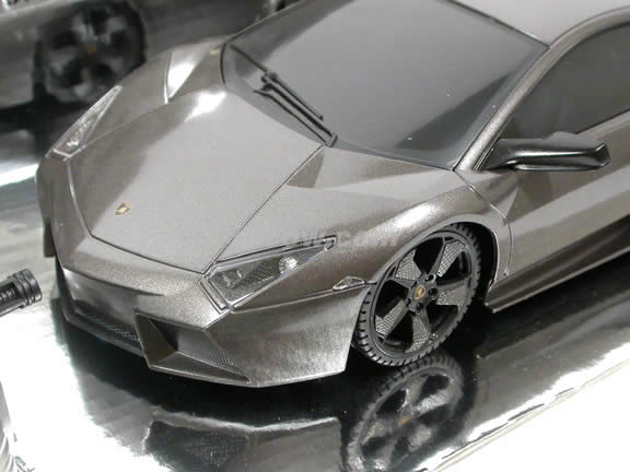 2008 Lamborghini Reventon model car 1:18 scale by XQ Toys - Black