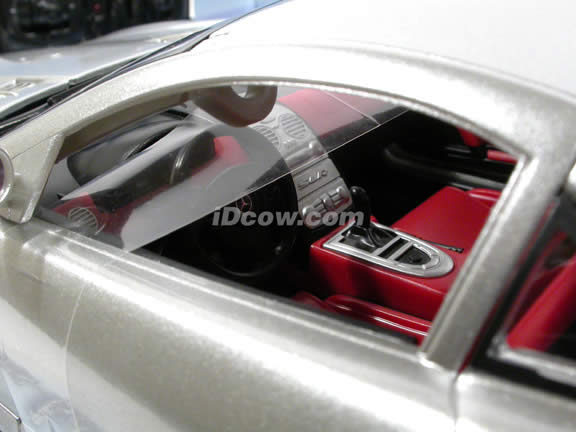 2005 RC Mercedes Benz McLaren SLR model car 1:16 scale - Silver