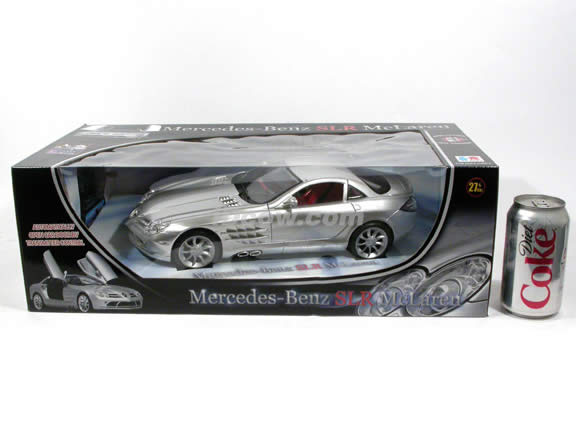 2005 RC Mercedes Benz McLaren SLR model car 1:16 scale - Silver