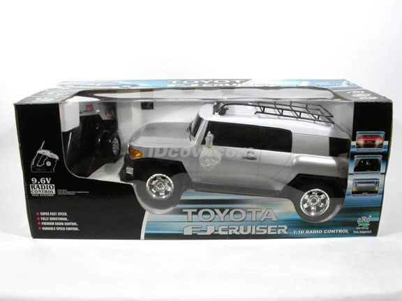 2007 RC Toyota FJ Cruiser model car 1:10 scale - Silver