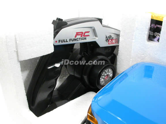 2007 RC Toyota FJ Cruiser model car 1:10 scale - Blue