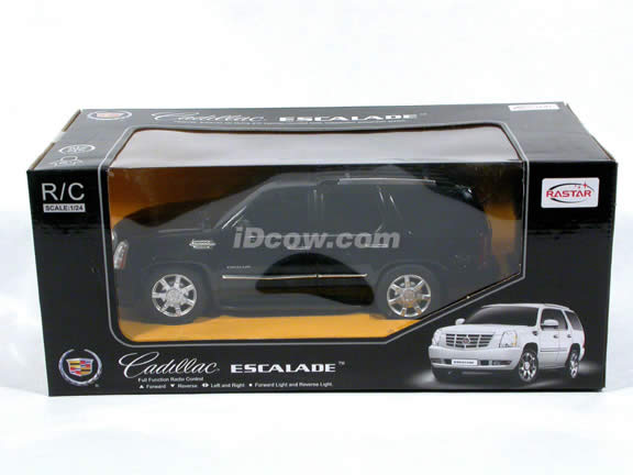 RC 2009 Cadillac Escalad model car 1:24 scale by RASTAR - Black