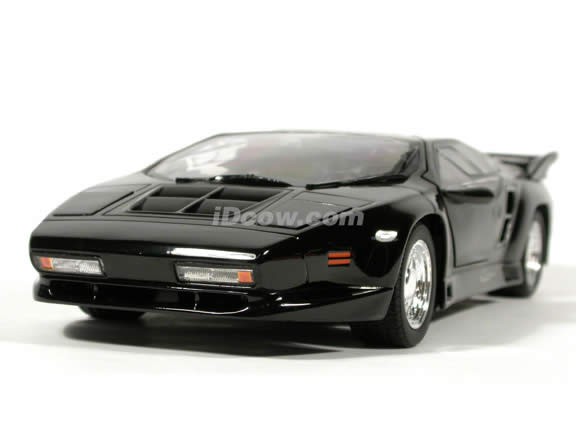 1991 Vector W8 Twin Turbo diecast model car 1:18 scale die cast by Ricko Ricko - Black