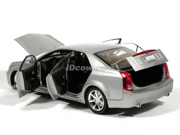 2004 Cadillac CTS V Series diecast model car 1:18 scale die cast by Ricko Ricko - Silver