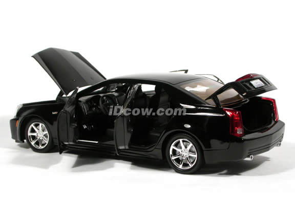 2004 Cadillac CTS V Series diecast model car 1:18 scale die cast by Ricko Ricko - Black