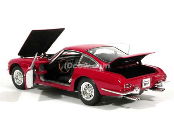 1964 Lamborghini 350GT diecast model car 1:18 scale die cast by Ricko Ricko - Red