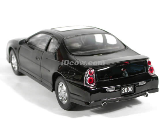 2000 Chevrolet Monte Carlo SS Diecast model car 1:18 scale die cast by Sun Star - Black